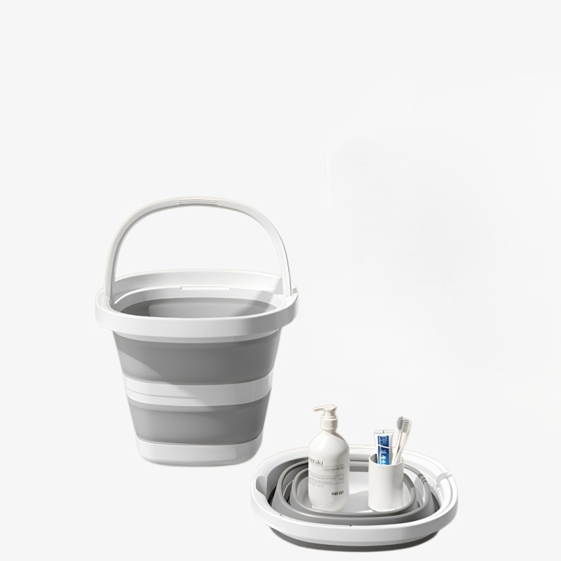 휴대용 플라스틱통 휴대용 접이식통 휴대용 플라스틱 접이식통