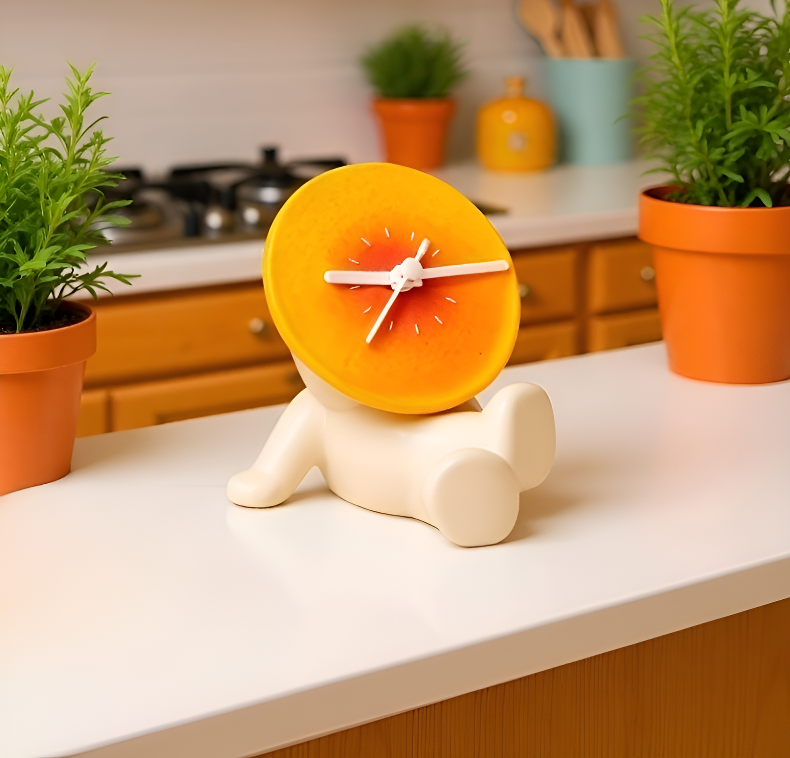 Elegáns falióra bejárathoz