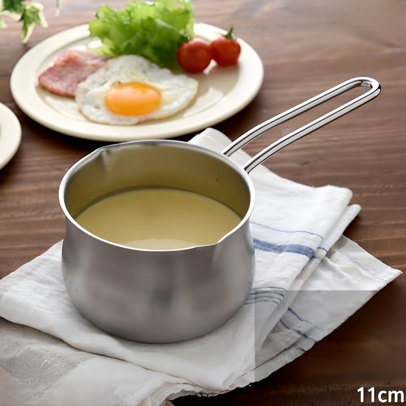Household Stainless Steel Milk Pot