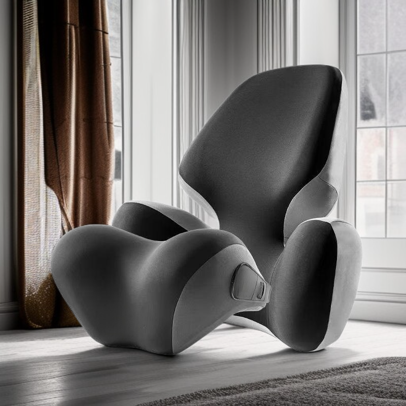 Set de cojines ergonómicos para cabeza y espalda 