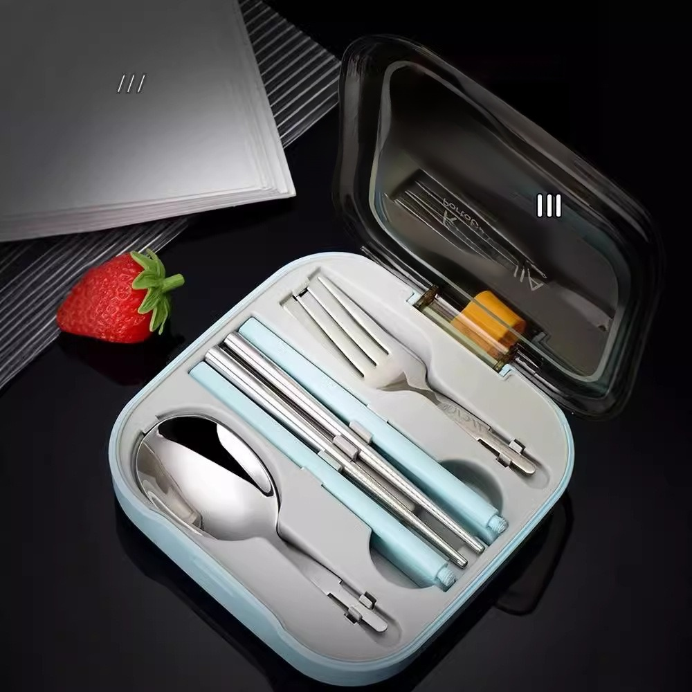 學生專用便攜餐具盒