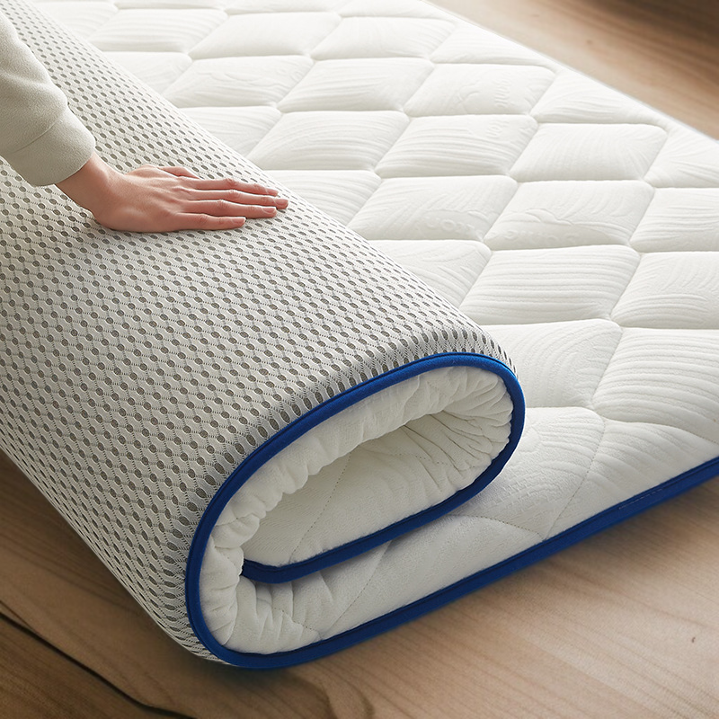 Studentská kolej, zesílená latexová měkká matrace, pronájem bytu, domácí tatami pěnová podložka