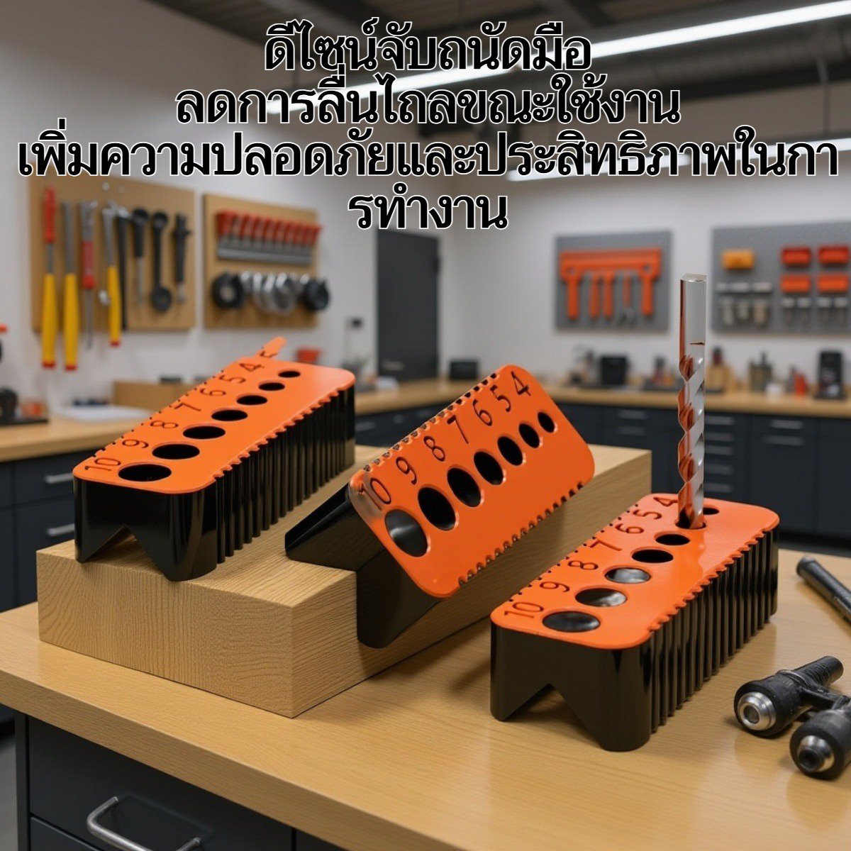 ตัวนำดอกสว่านสำหรับดอกสว่านขนาด 4-10 มม.
