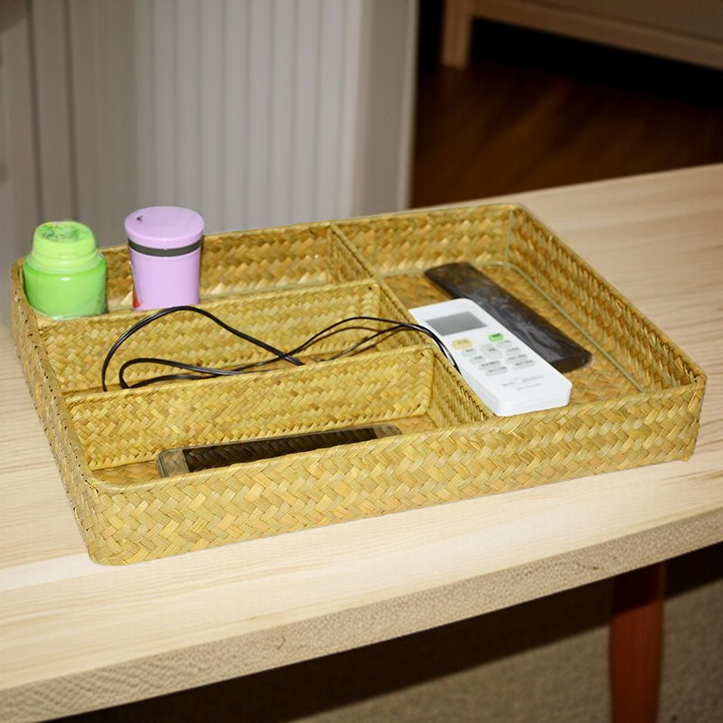 칸막이 정리 짜임 수납 바구니