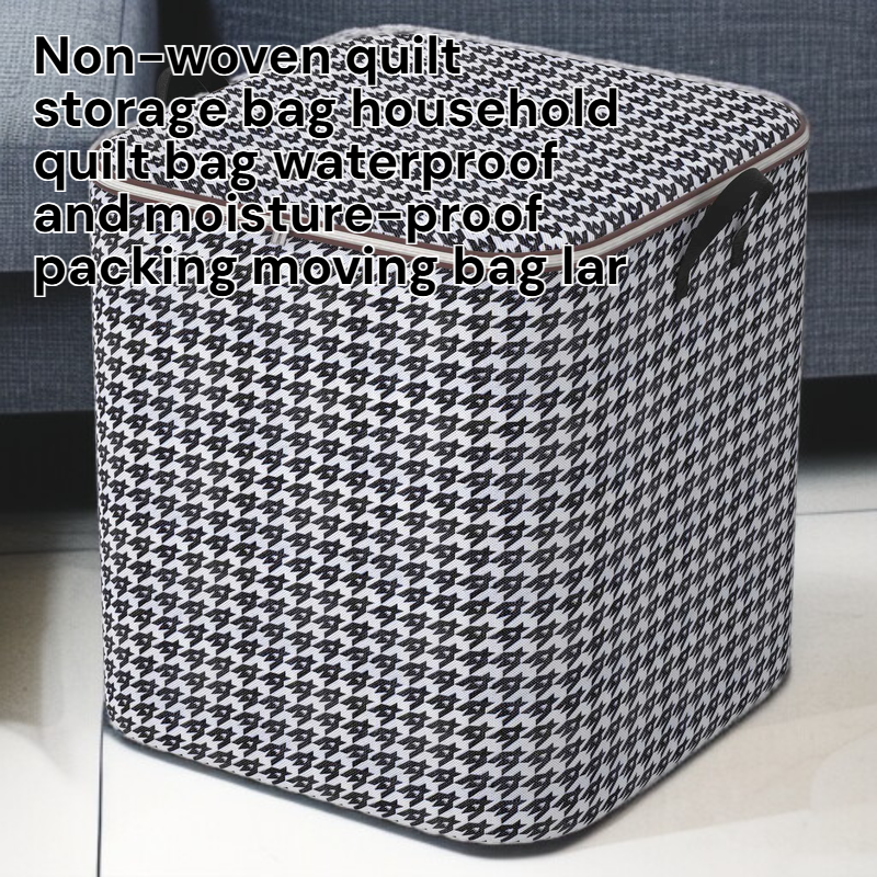 Haushalts-Vliesstoff-Aufbewahrungstasche für Bettdecken, transportfeste Verpackungstasche