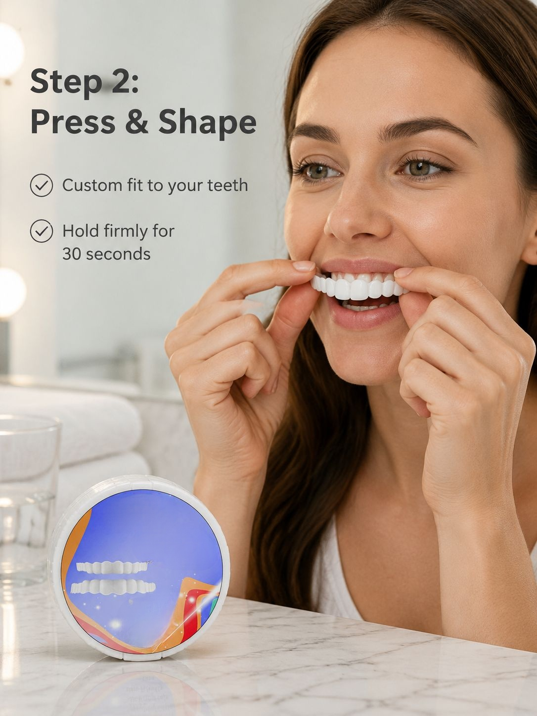 Invisible Smile Teeth Cover packaging