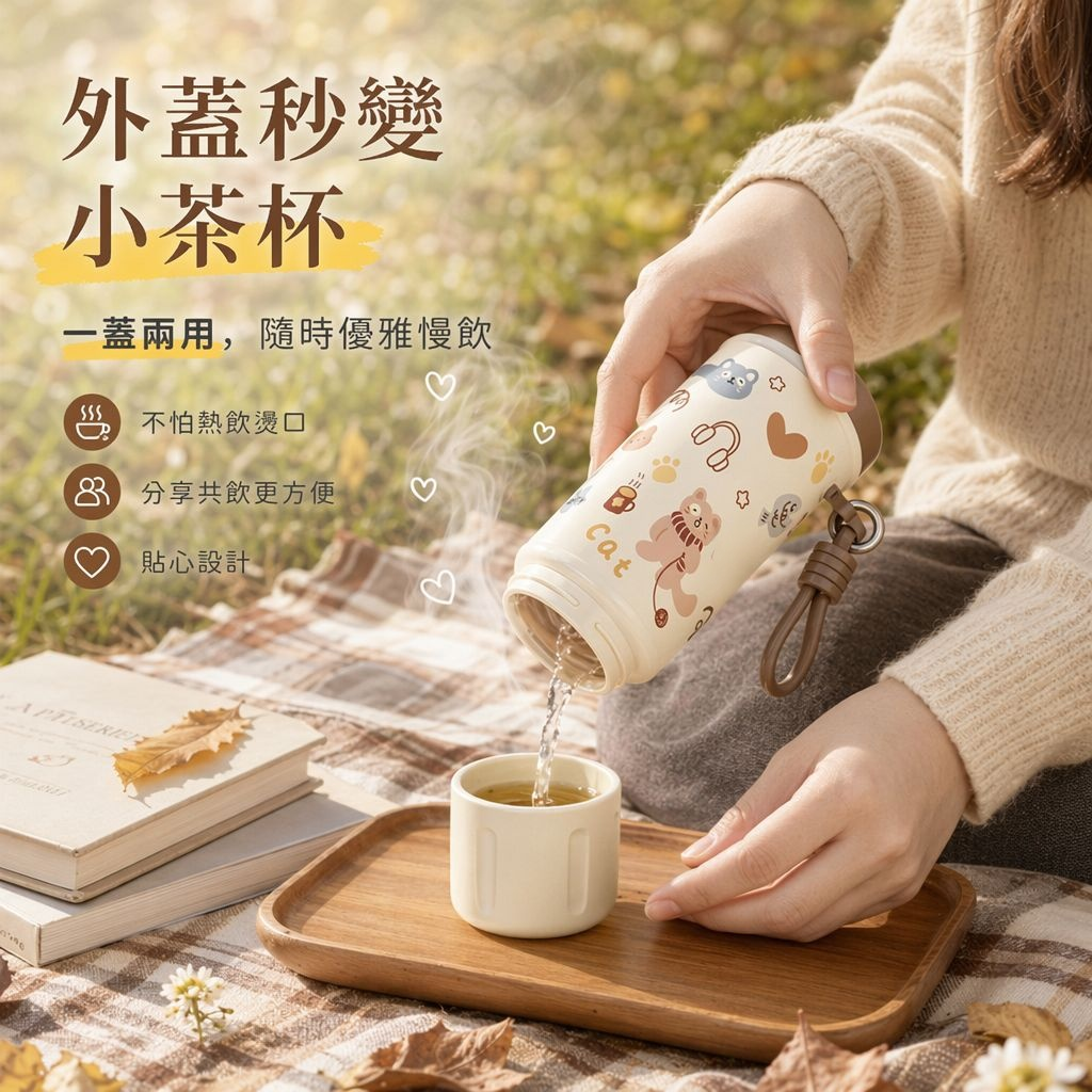 大容量保溫吸管杯 旅行專用高品質保溫杯
