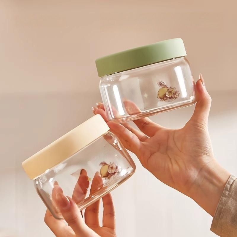 Food Grade Glass Lunch Box, Microwave Safe, Sealed with Lid