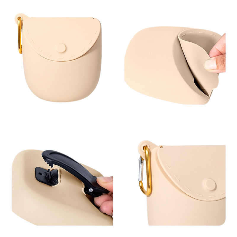 Silicone Dog Food and Snack Waist Pack