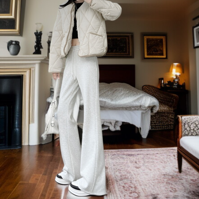 날씬해 보이는 스포츠 와이드 팬츠 스타일링