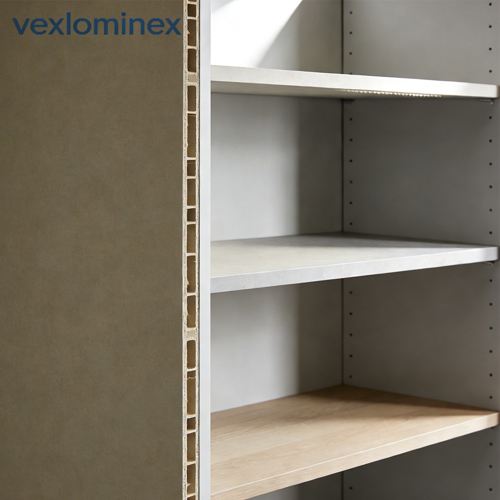 Easy install wardrobe shelves for extra closet space