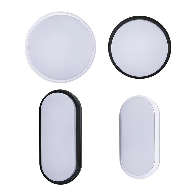 屋外用楕円形天井壁ライト