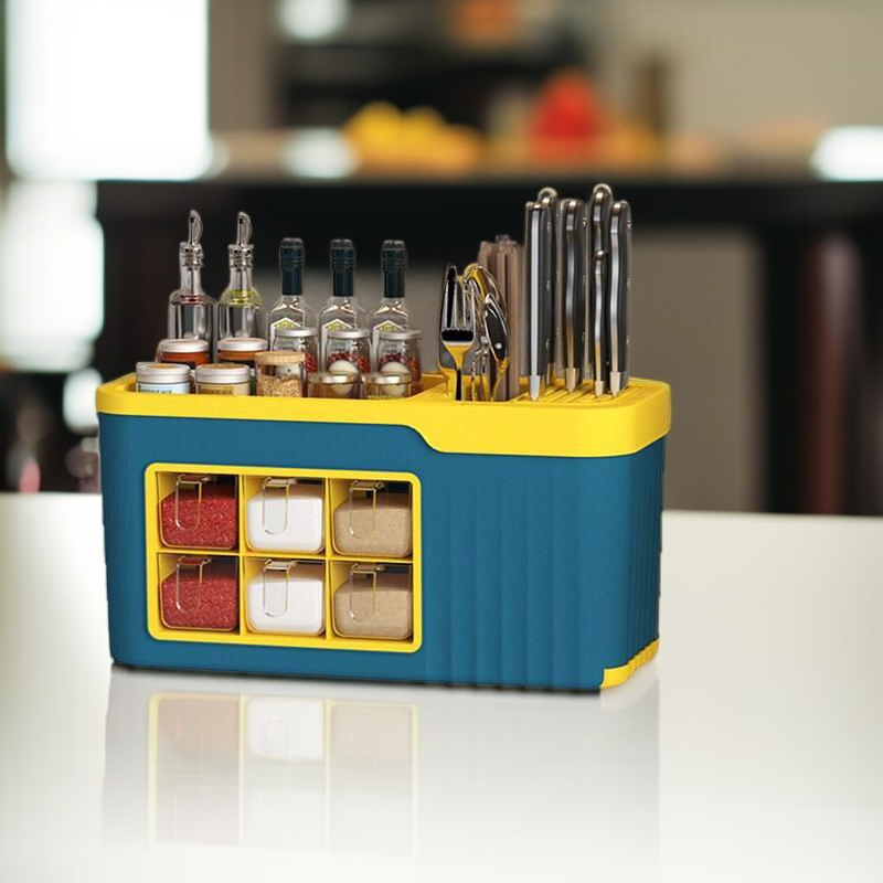 독일 주방 조미료 분리 수납함 칼 포크 수저 정리대