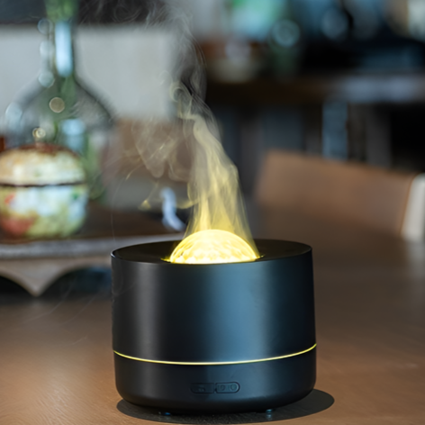 Colorful Ambient Humidifier with Star Projection Feature