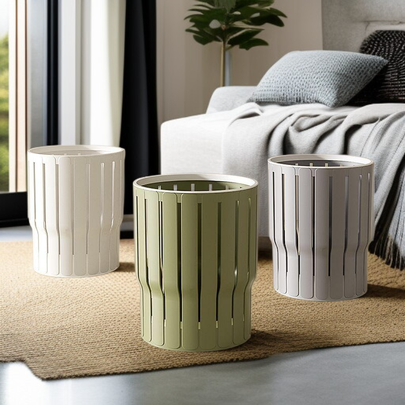 家庭用大容量リビングゴミ箱 衛生収納バケツ