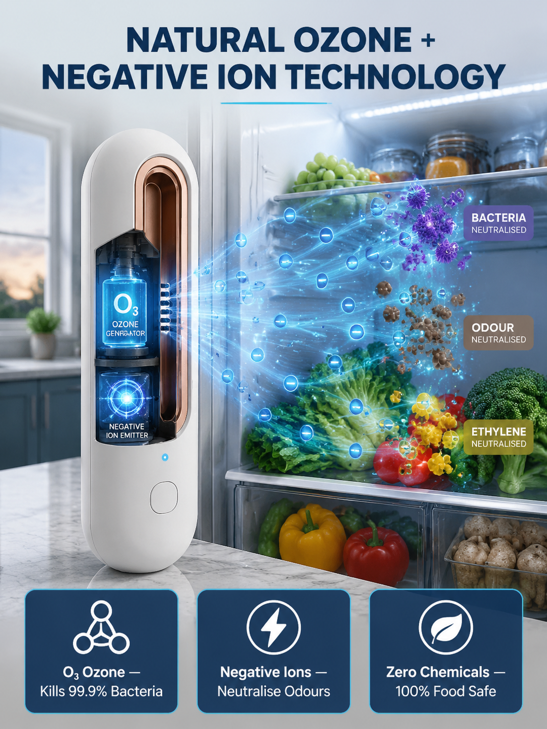 【100k weekly UK sales hit!】Food Freshness Keeper, Extend shelf life by 3.5 times!