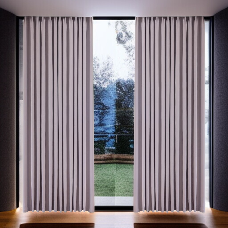 リビングルームのための軽い贅沢な遮光カーテン 寝室のための不透明な遮光カーテン 浮遊窓