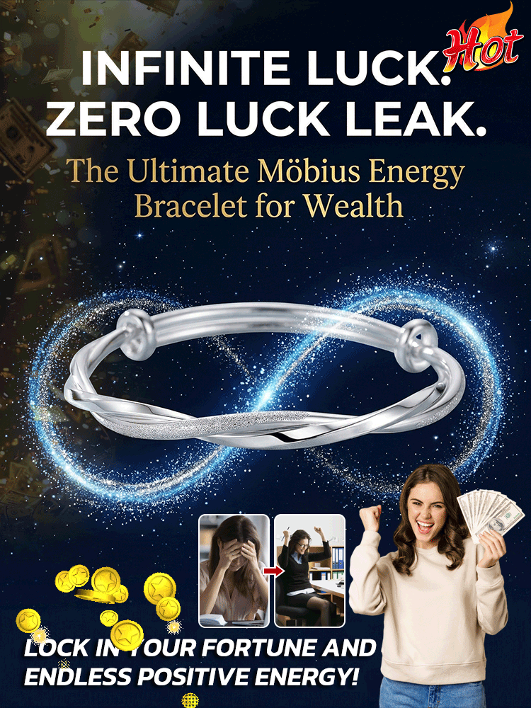 【Infinite Good Fortune】Möbius Strip Tiny Sparkling Energy Bracelet