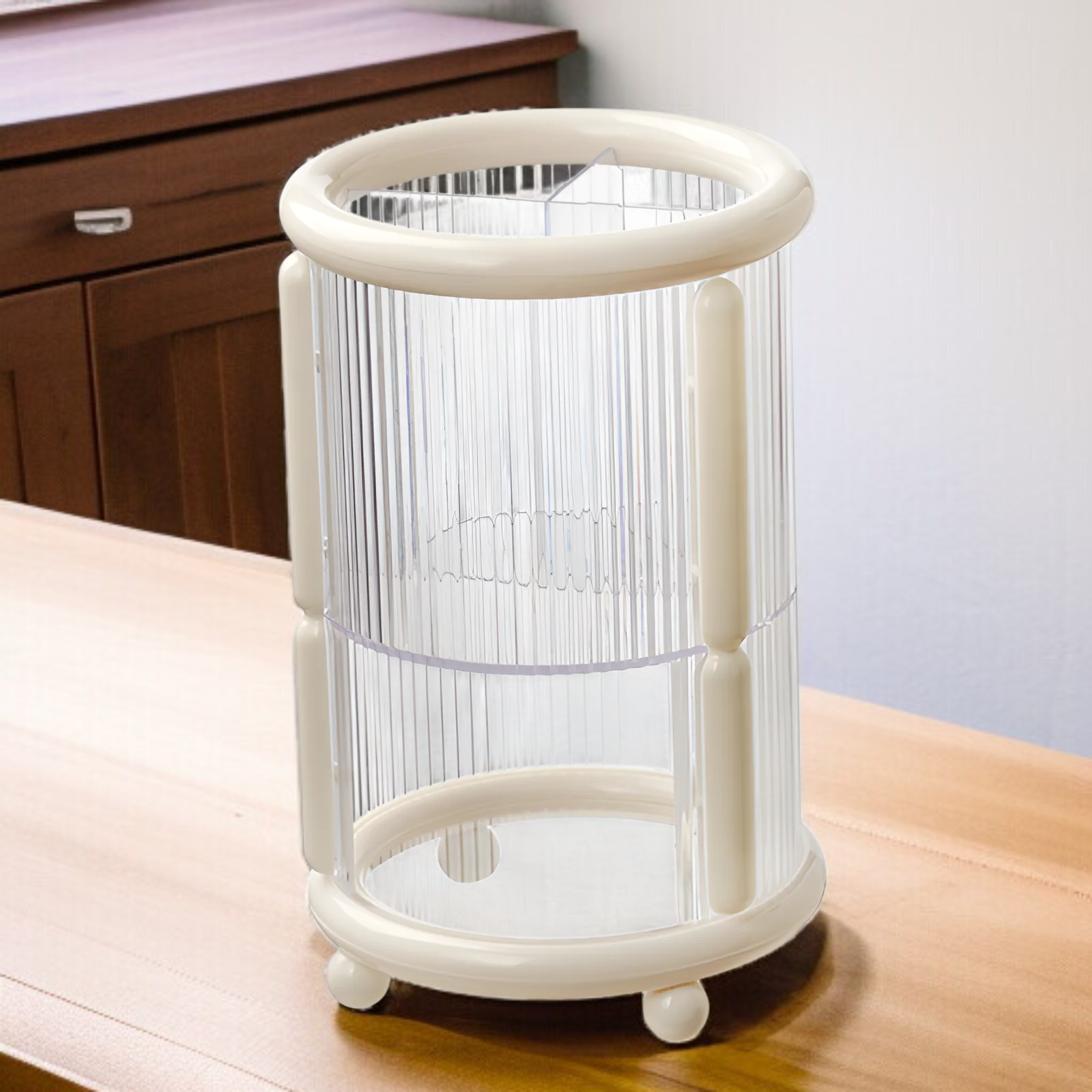 Kozmetikum tárolódoboz sminkecsethez, szemöldökceruzához, rúzshoz