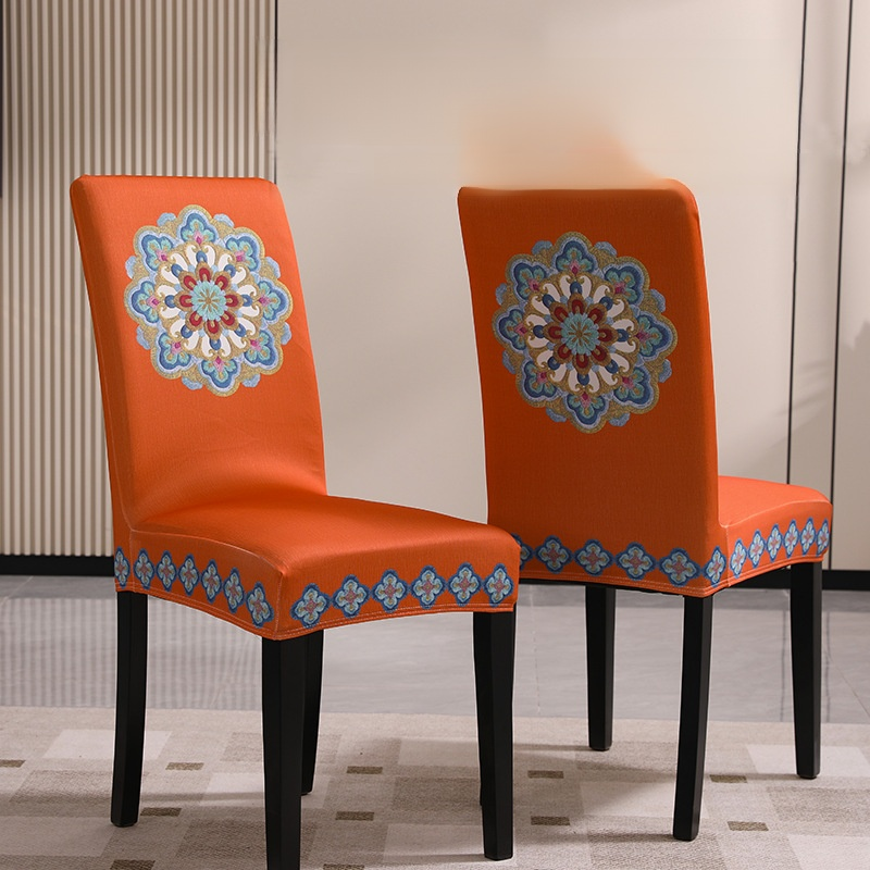 High space utilization dining chair cover Dining chair table cover Four seasons artistic flavor serv