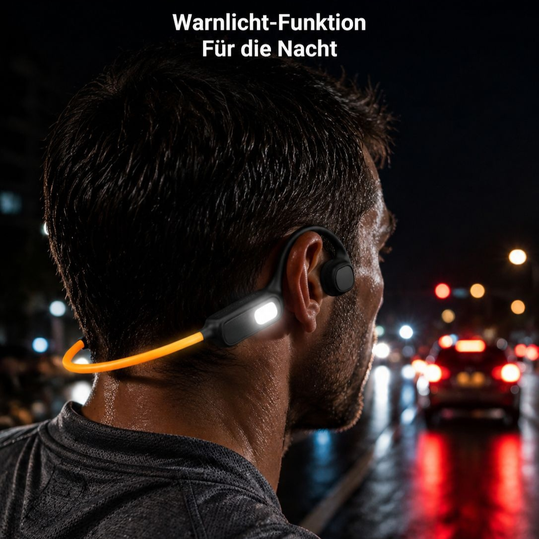 2025 neue leuchtende Luftleitung Bluetooth-Kopfhörer