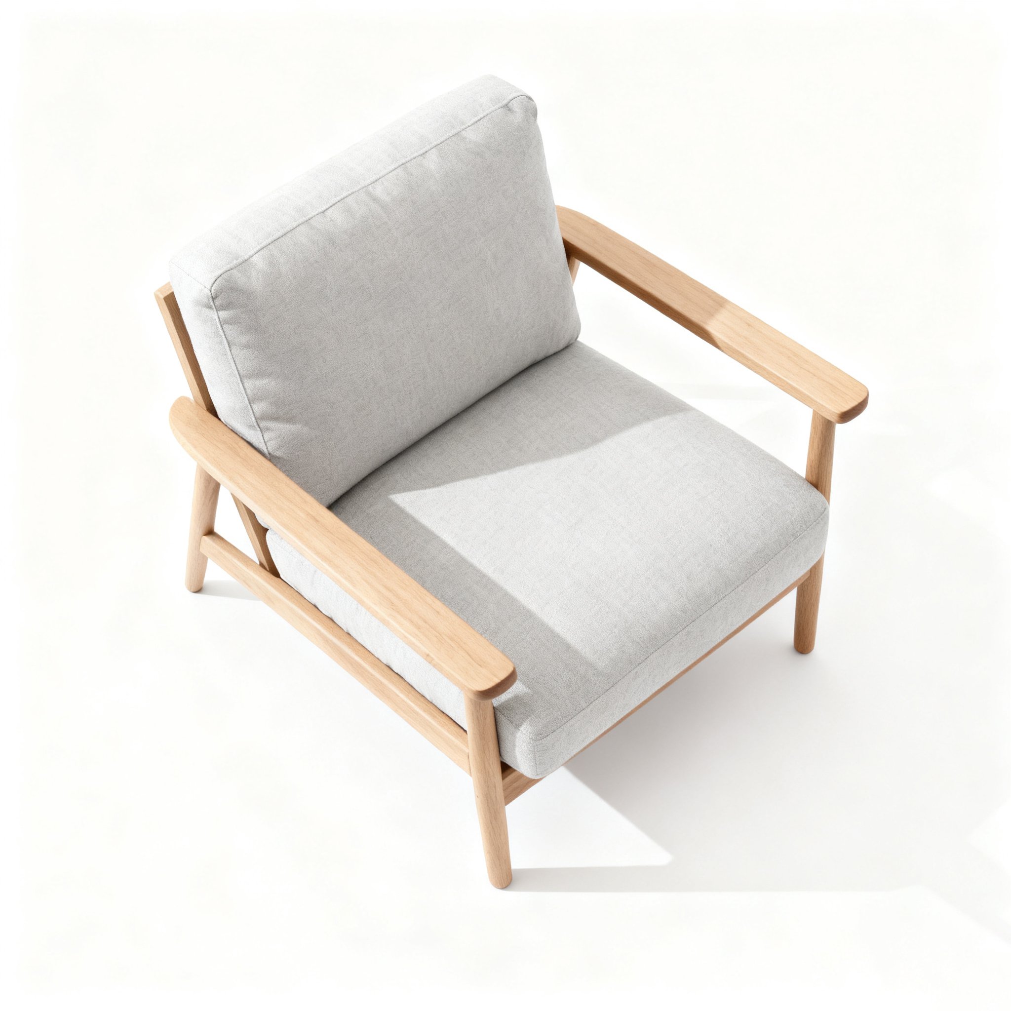 快適な座り心地のシンプルチェア