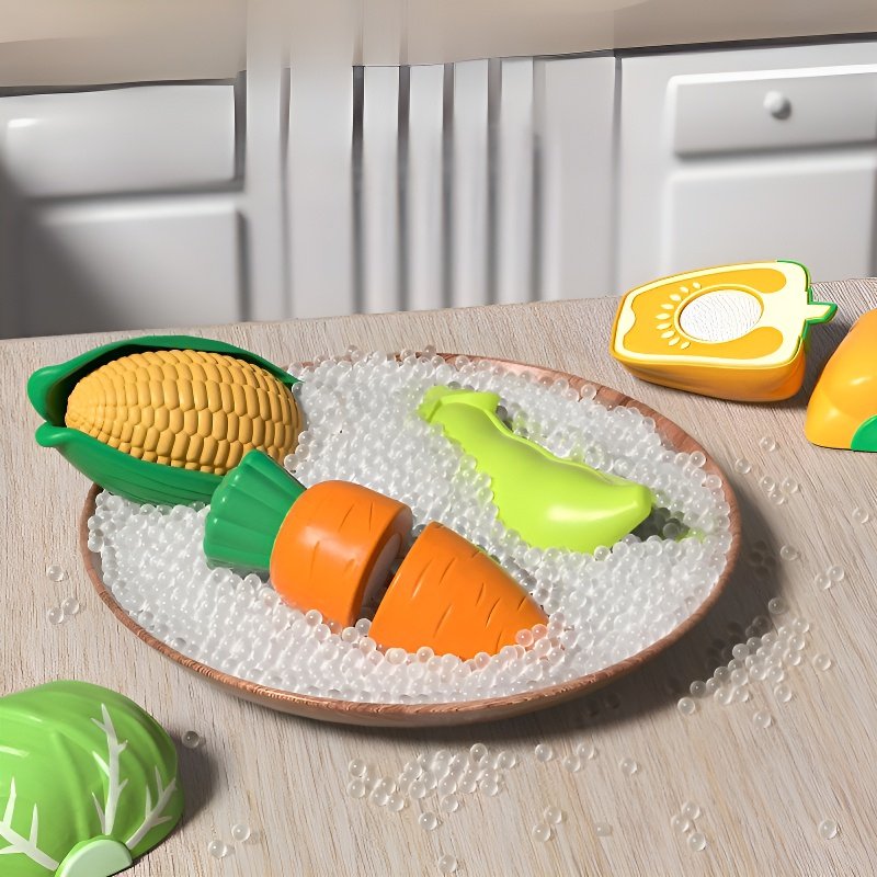 Girls Cuttable Kitchen Play Toy Set Gift