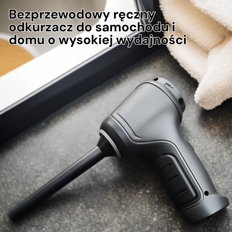  Bezprzewodowy ręczny odkurzacz do samochodu i domu o wysokiej wydajności