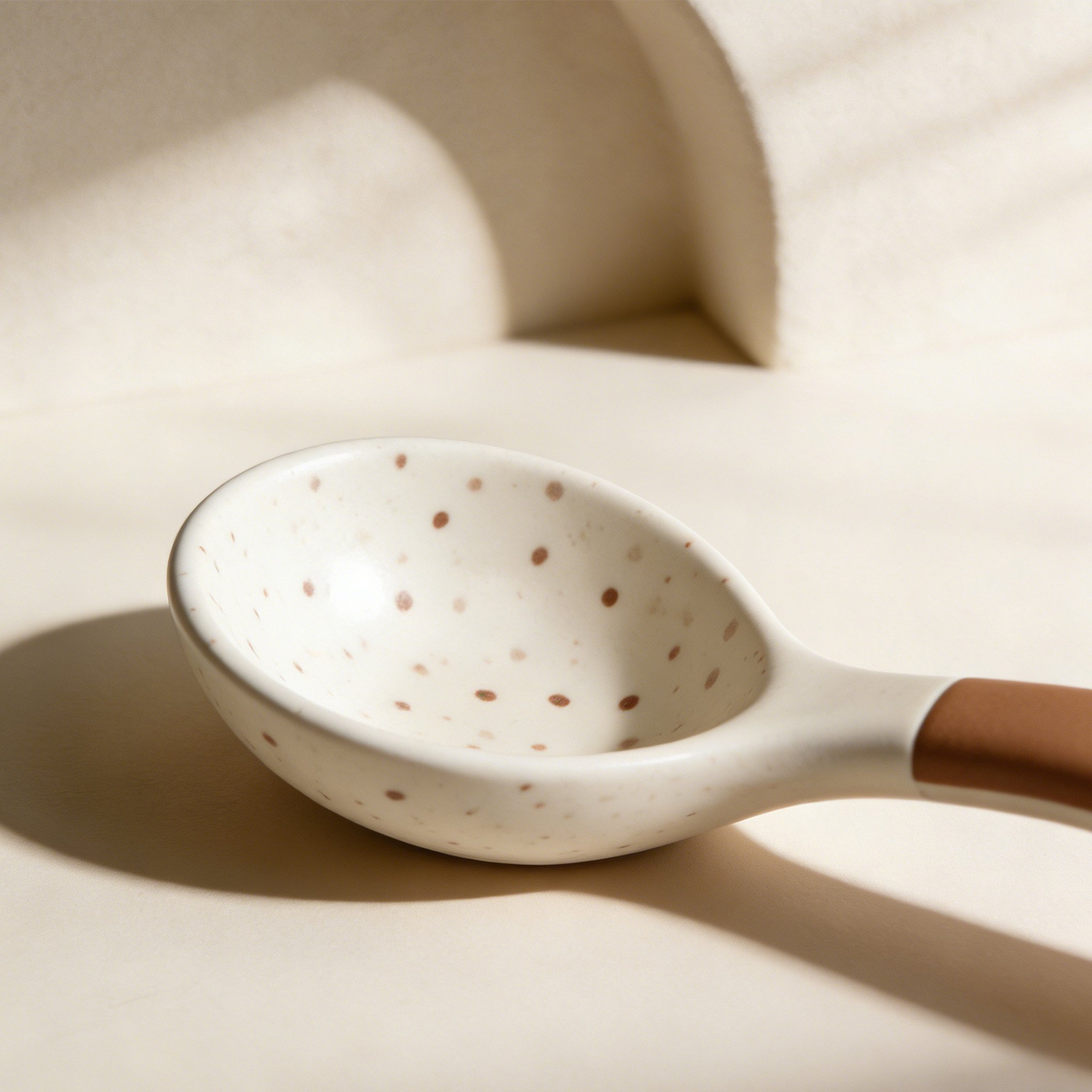 Heavy duty rice serving spoon in kitchen