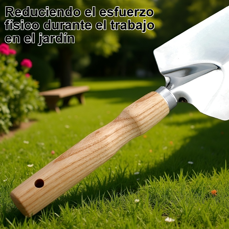 Herramientas de jardinería: palas para desherbar y aflojar la tierra