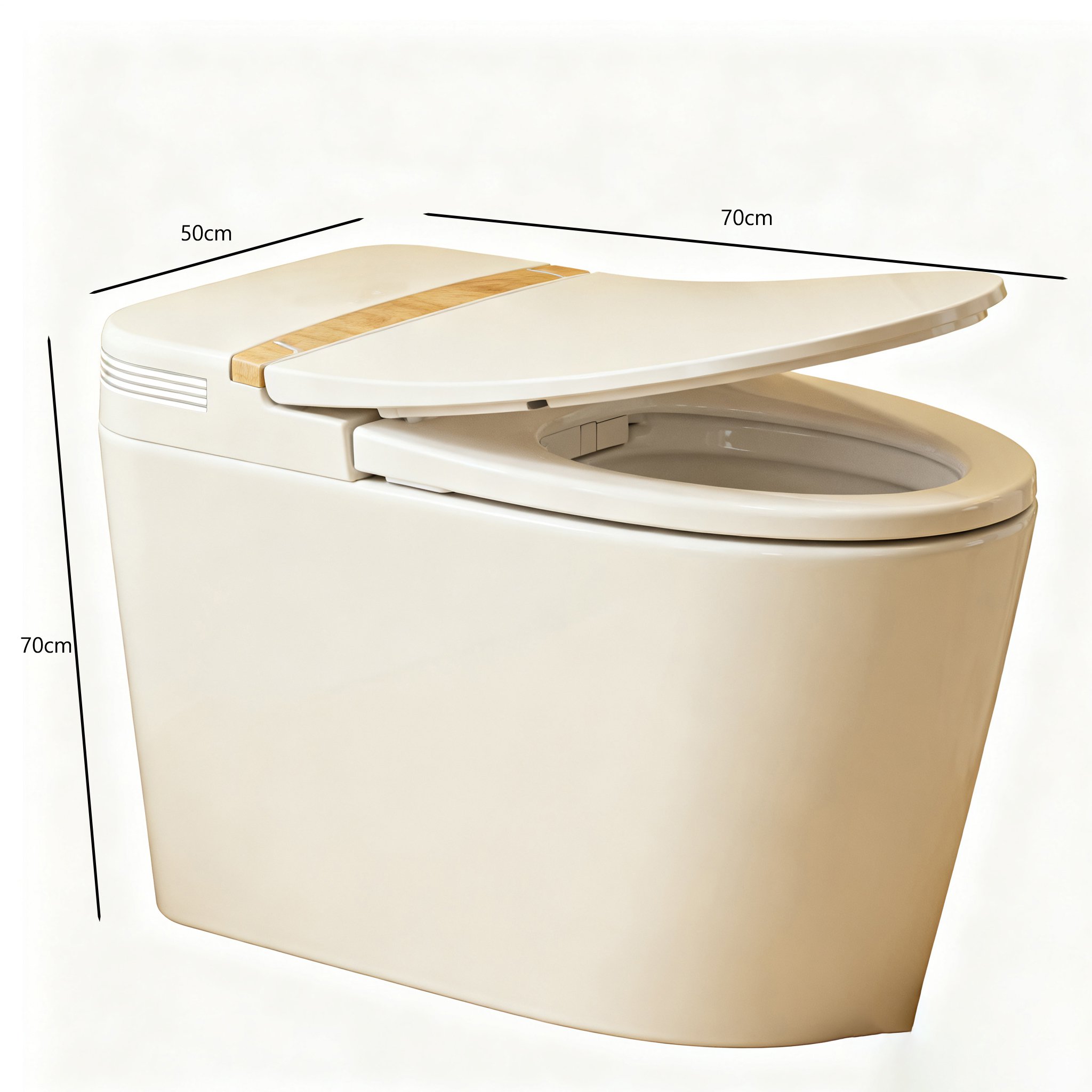 자동 세정 기능이 탑재된 온열 비데