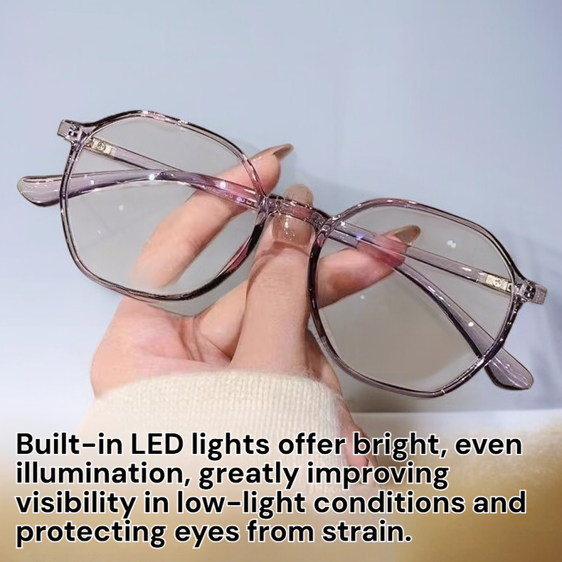  Portable Head-Mounted Magnifying Glasses for Seniors