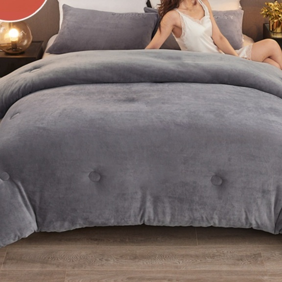 두꺼운 플란넬 퀼트