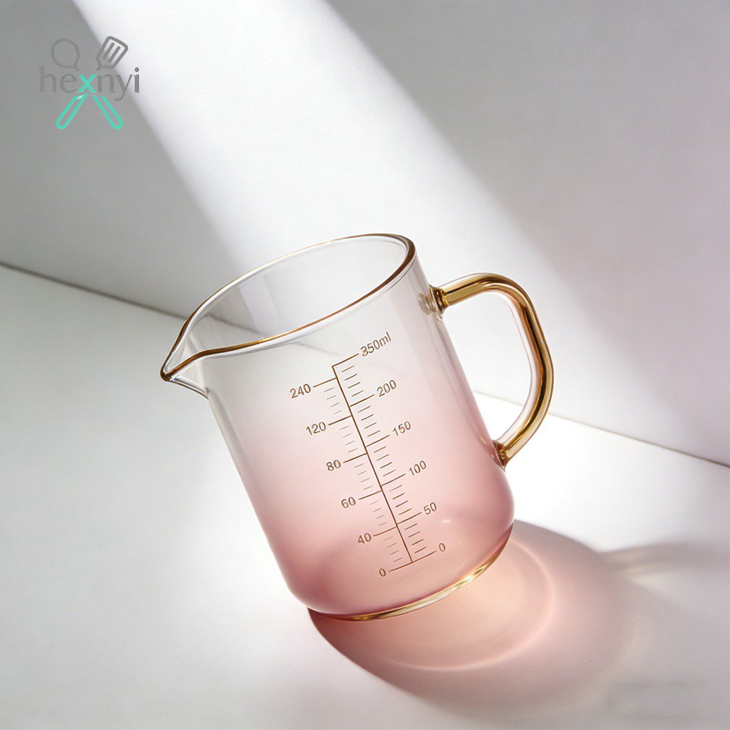 ถ้วยตวงแก้วบอโรซิลิเกตคุณภาพสูง (2 ชิ้น)