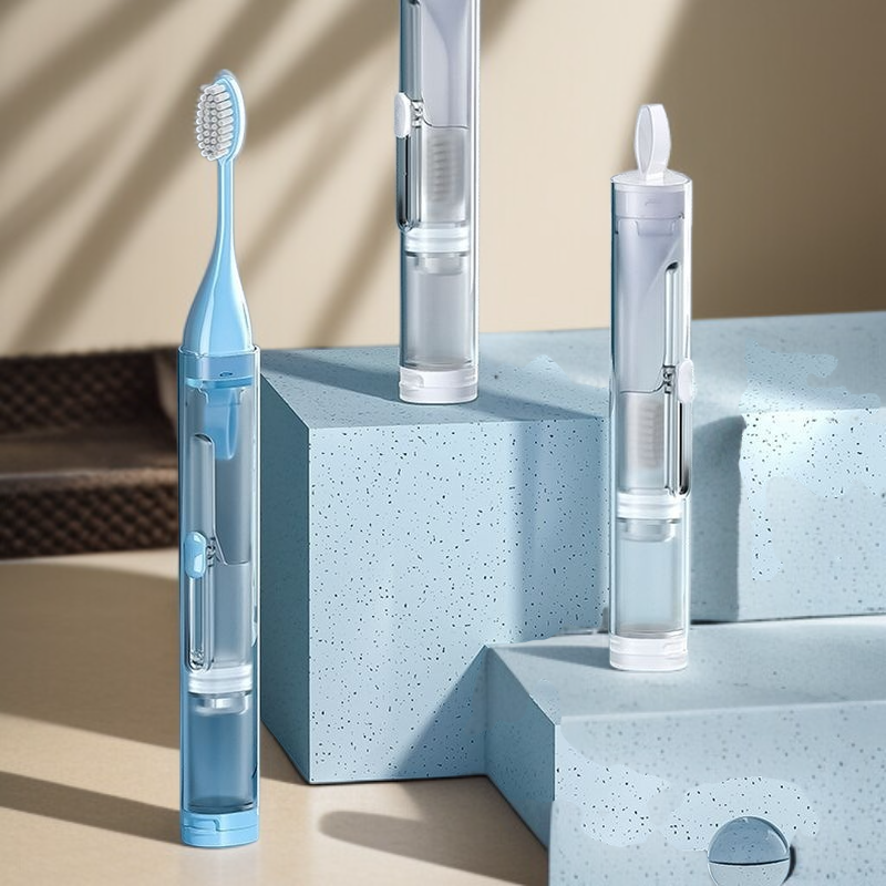 Set de cepillos de dientes plegables