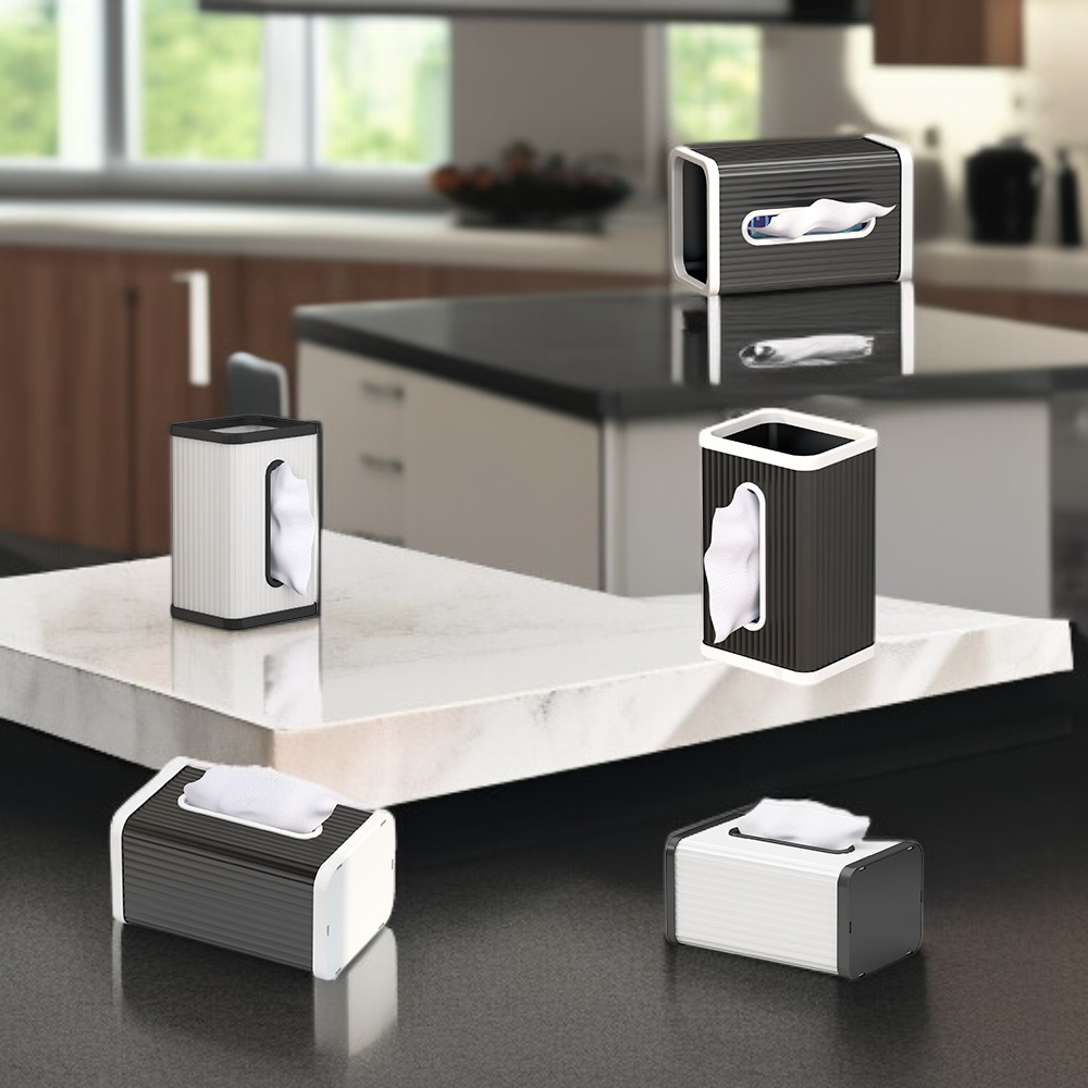 펀치프리 욕실 벽걸이 티슈 케이스