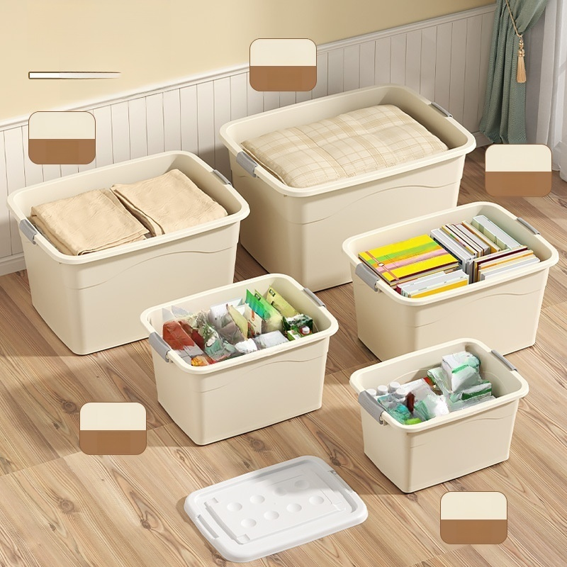 Boîte de rangement avec couvercle pour vêtements