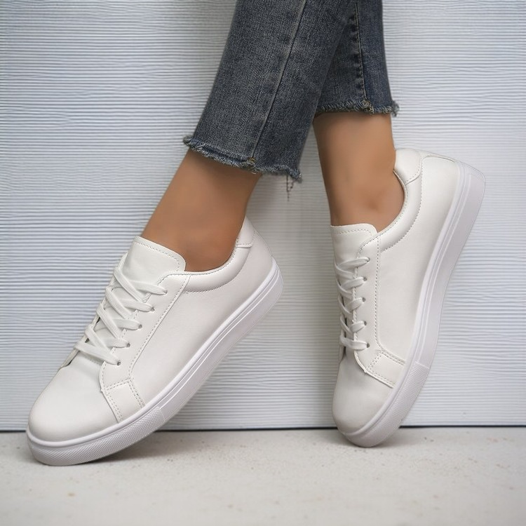 여성 캐주얼 화이트 슈즈