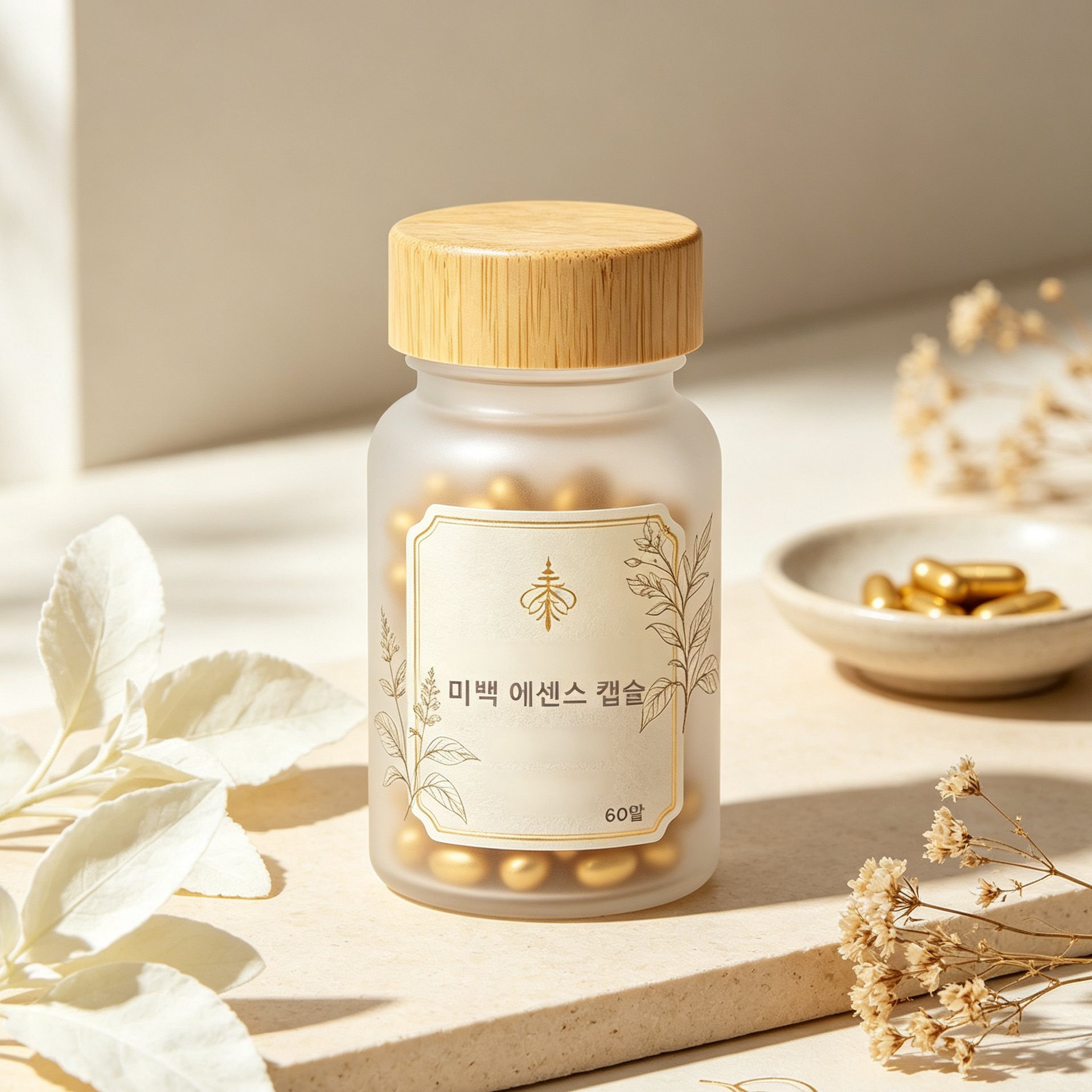 광채 미백 에센스 캡슐