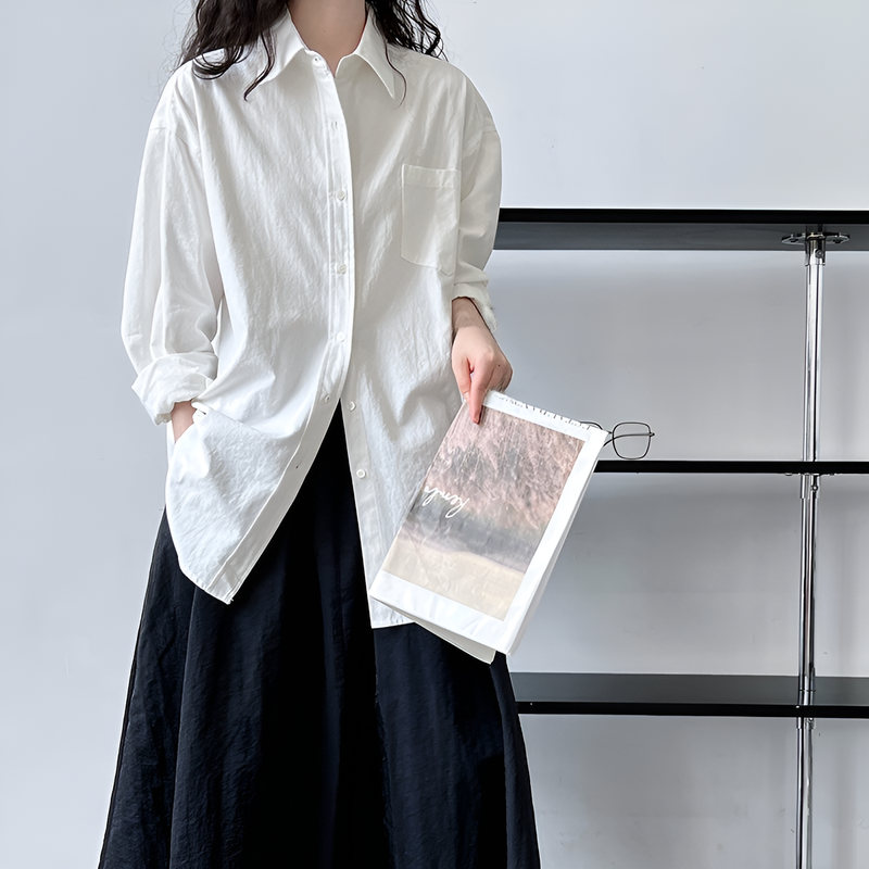 ロキシー レディース ワイドロングスリーブシャツ 秋 カジュアルアウター