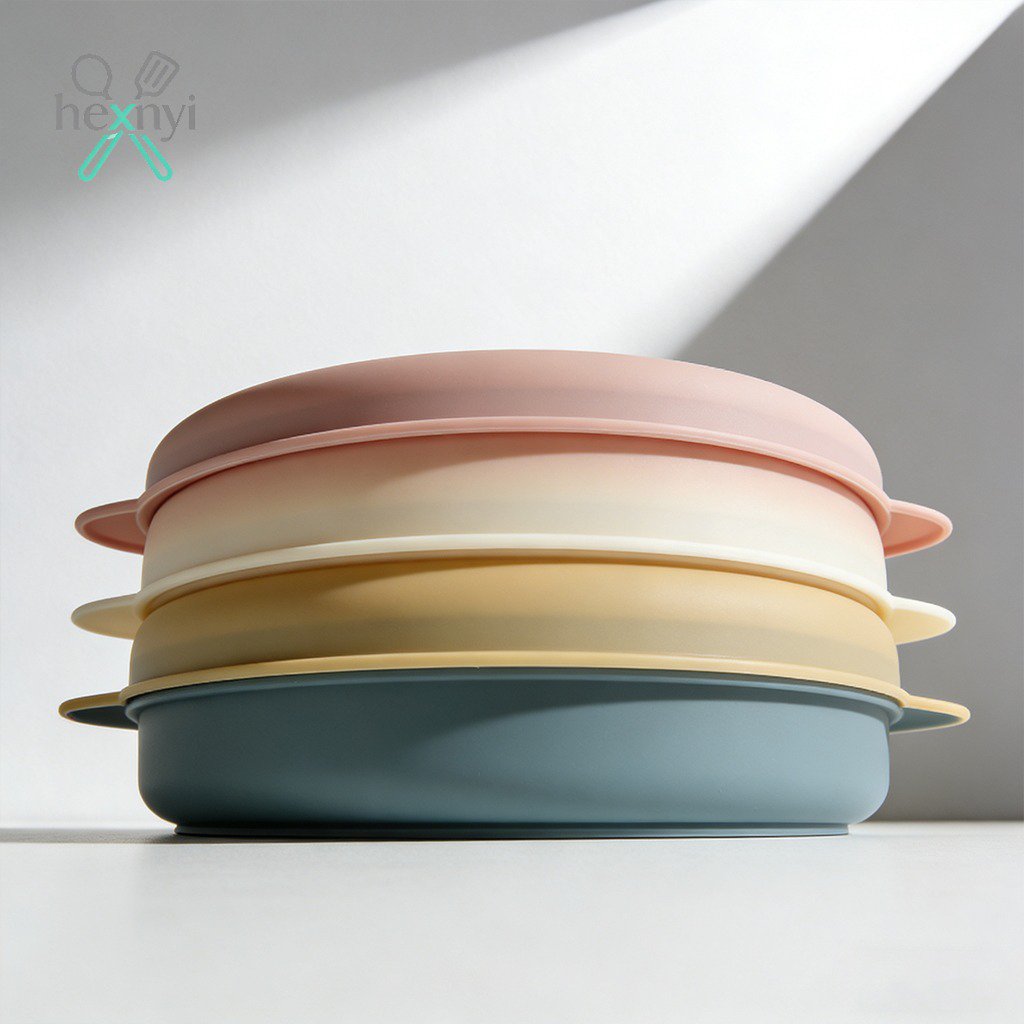 ชุดฝาปิดซิลิโคนหนานุ่มแพ็ค 3 ขนาดต่างกัน