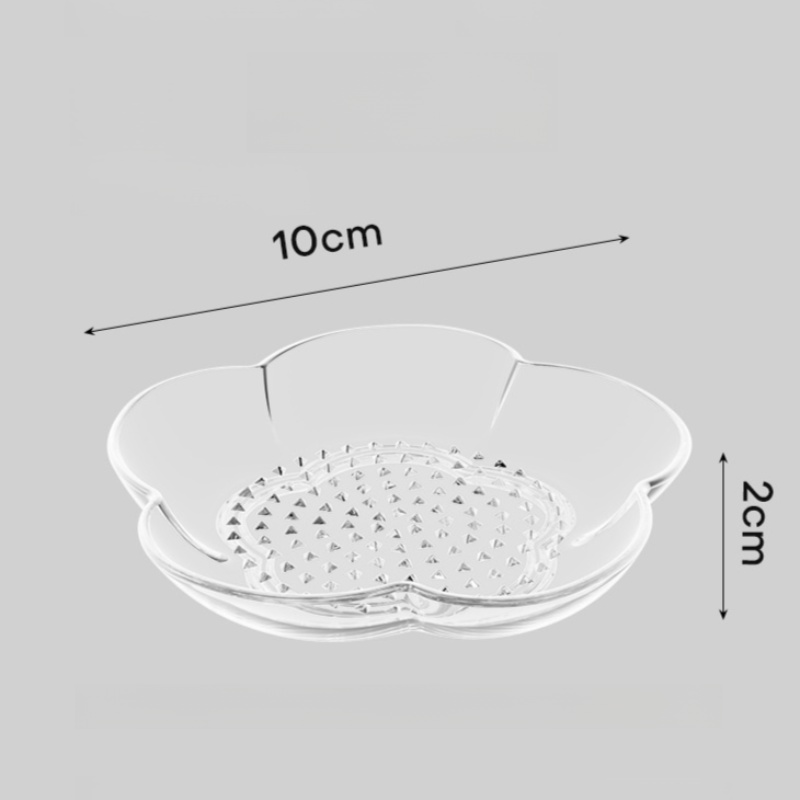家用玻璃磨蒜器研磨盤多功能調味碟
