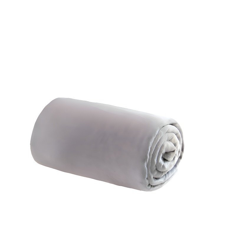 북유럽 플란넬 홑겹 담요 퓨어 컬러  심플 담요