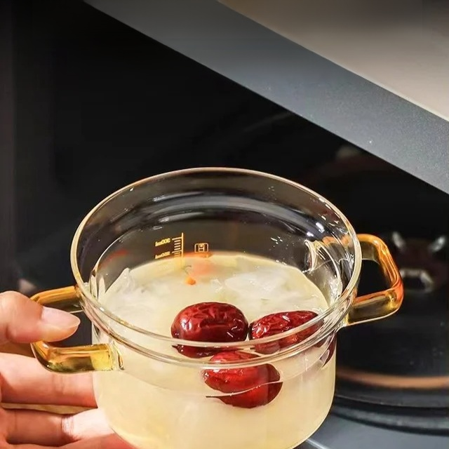 Olla de cristal para guisar