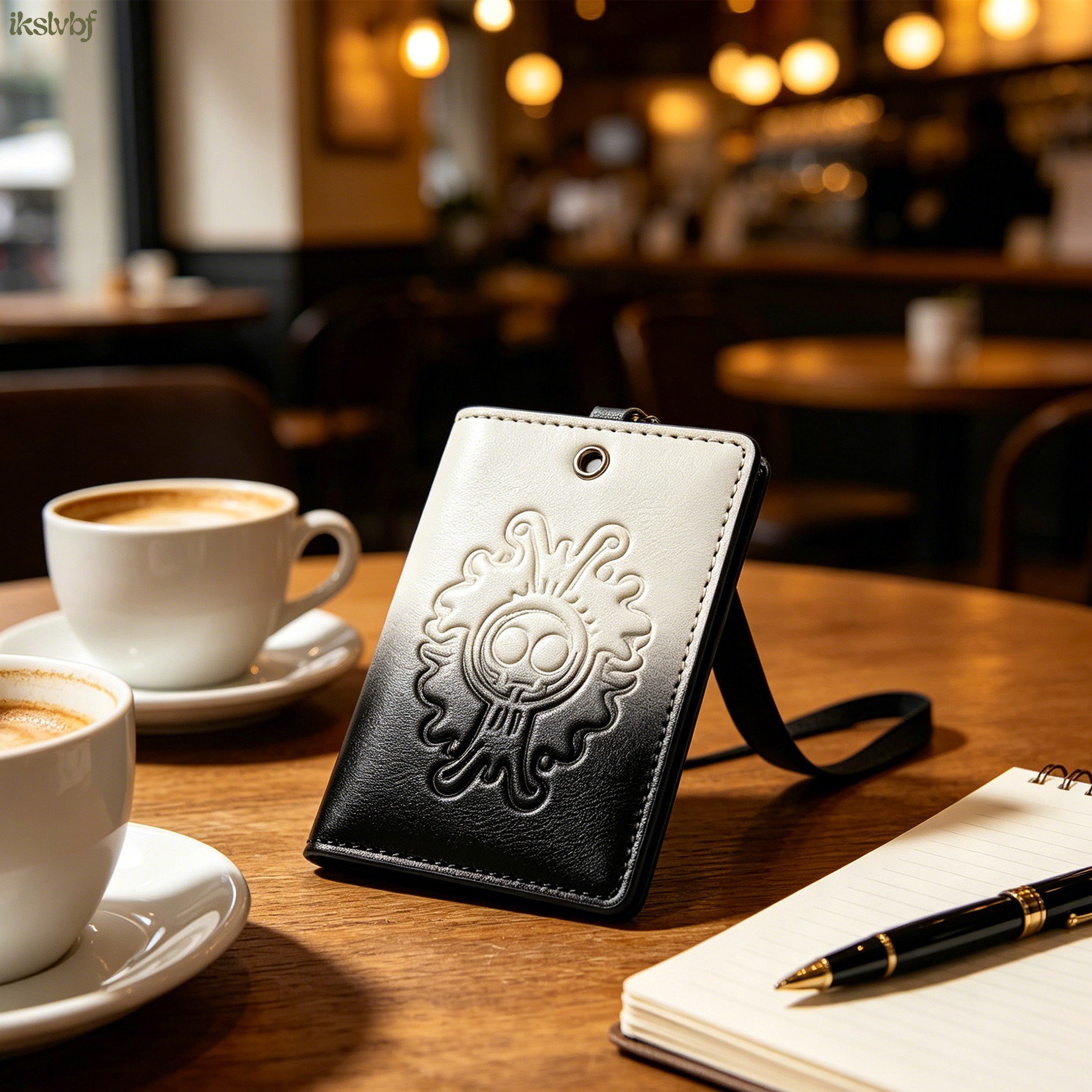 Leather ID Card Sleeve