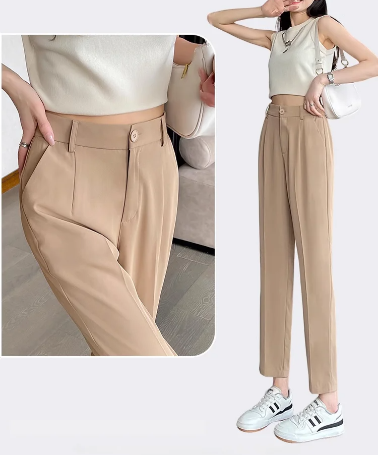 살구 와이드 팬츠 전체 이미지