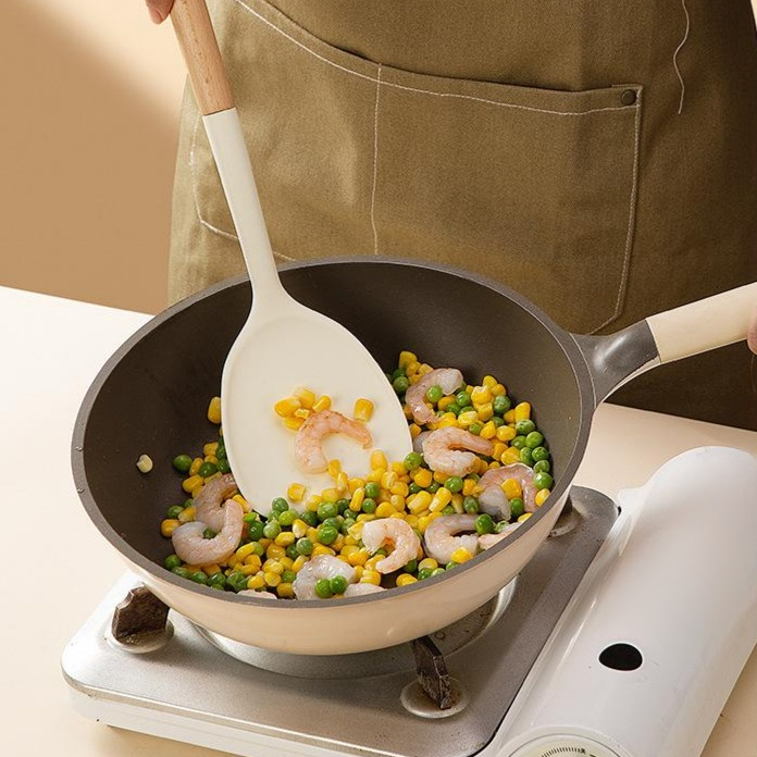 식품급 내열 실리콘 주걱 국자 거름망 주방세트