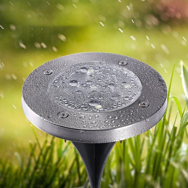 Solar buried light plug lawn light