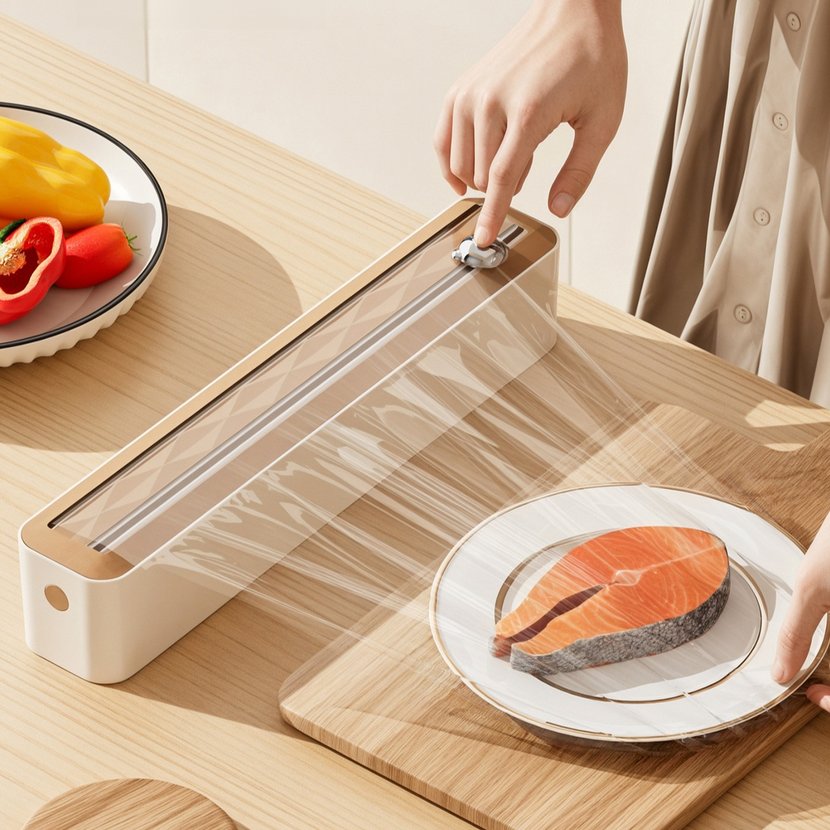 多功能保鮮膜切割器