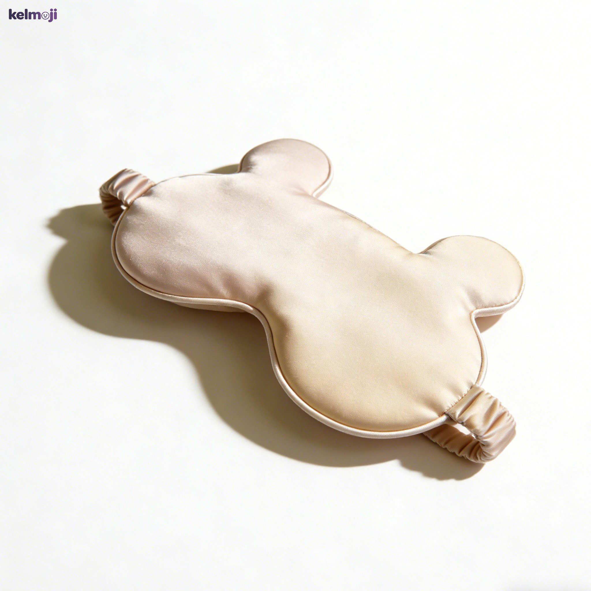 Soft and comfortable sleep mask close-up view